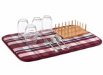 Holiday-Inspired Microfiber Dish Drying Mat - Image 2