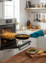 4 Pack Silicone Oven Mits - Image 4