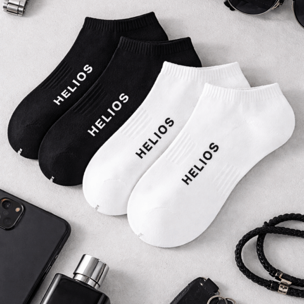 Helios  10 Pack Breathable Flex Comfort Ankle Socks