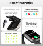 CMax Headset 2-in-1 Smart Watch - Image 4