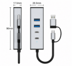 ETHOS | 4N1 USB-C SuperSpeed+ Hub - Image 2