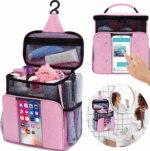 Clarissa Hook And See Toiletry Bag With Phone Slot - Image 3