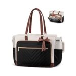 IVY HIGH Laptop Tote Bag with Built-In Lunch Box Compartment - Image 3