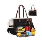 IVY HIGH Laptop Tote Bag with Built-In Lunch Box Compartment - Image 9
