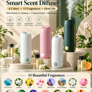 Mistella Aura Smart Scent Diffuser With 4 Scents