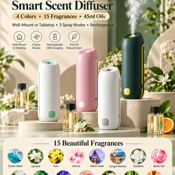 Mistella Aura Smart Scent Diffuser With 4 Scents