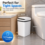 SensaSlim 3.2 Gallon Touchless Sensor Trash Can - Image 4