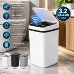 SensaSlim 3.2 Gallon Touchless Sensor Trash Can